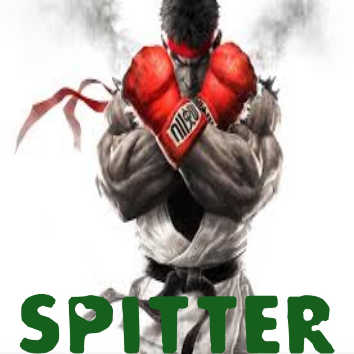 ryu (street fighter) over spitter
