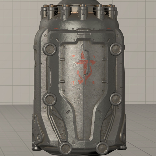 DOOM The Dark Ages Weapon Pod (Prop)