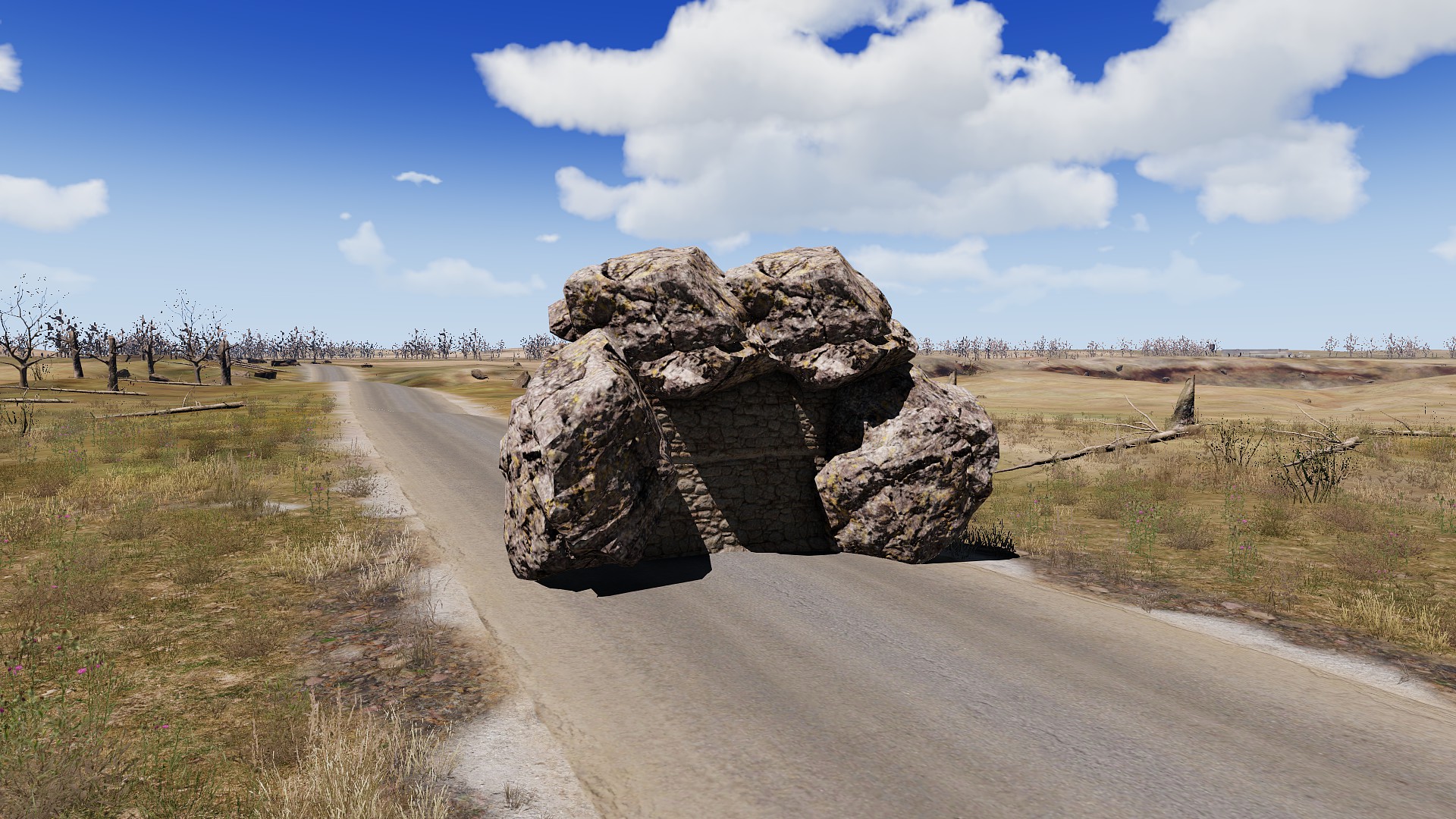 blastable rockwall