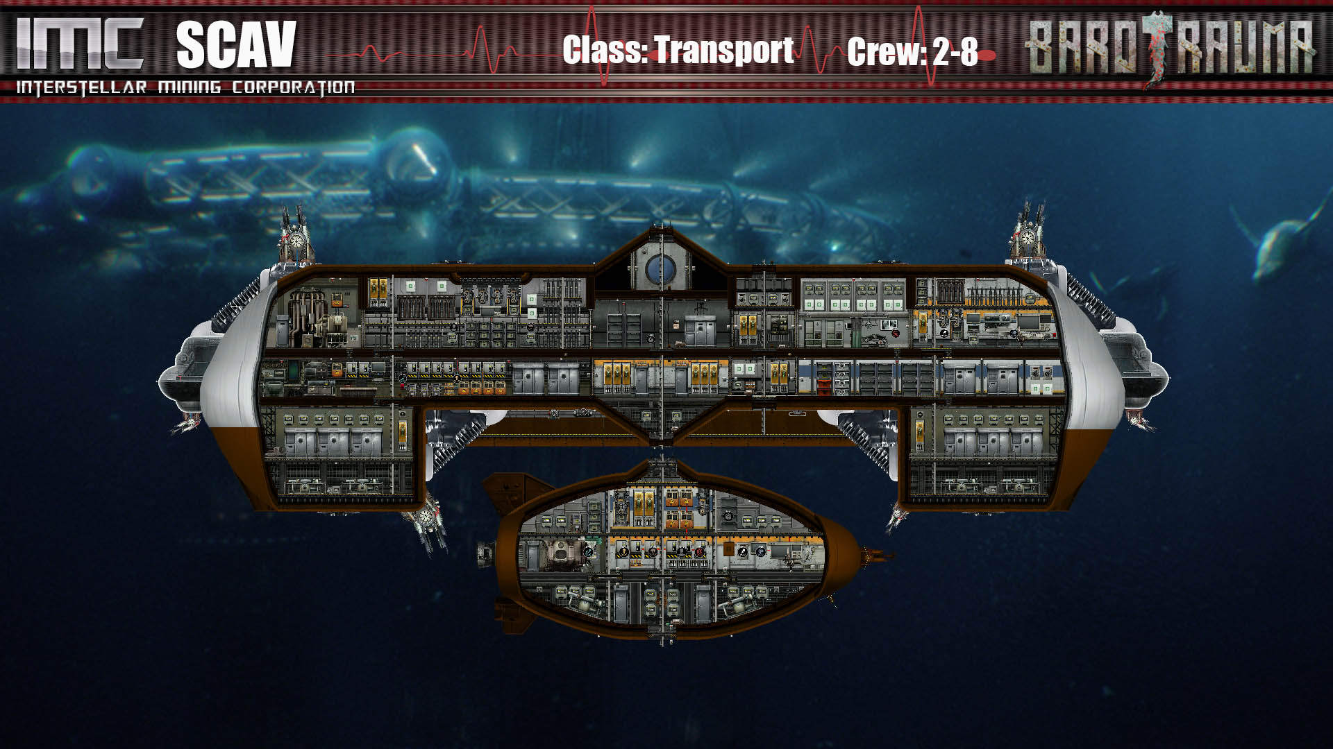 IMC SCAV with Shuttle – Barotrauma Mod