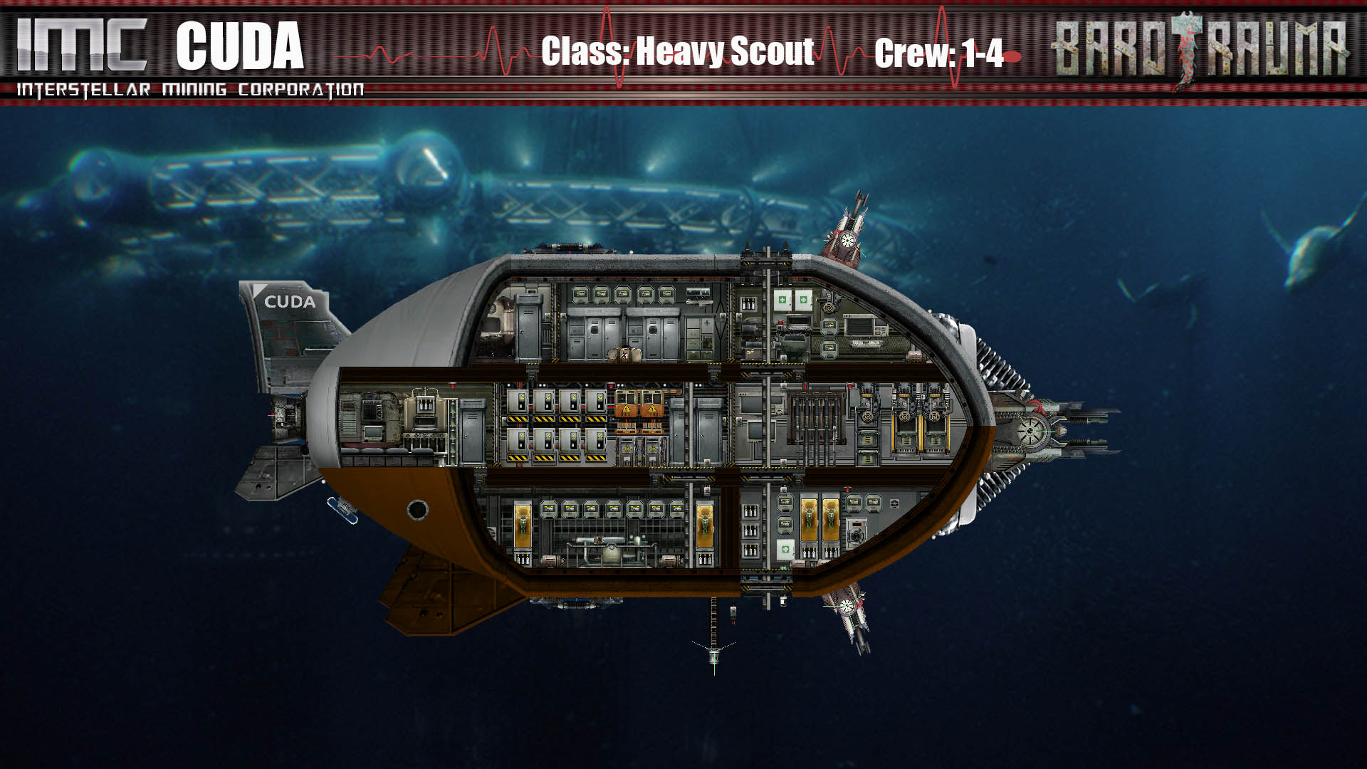 IMC CUDA – Barotrauma Mod