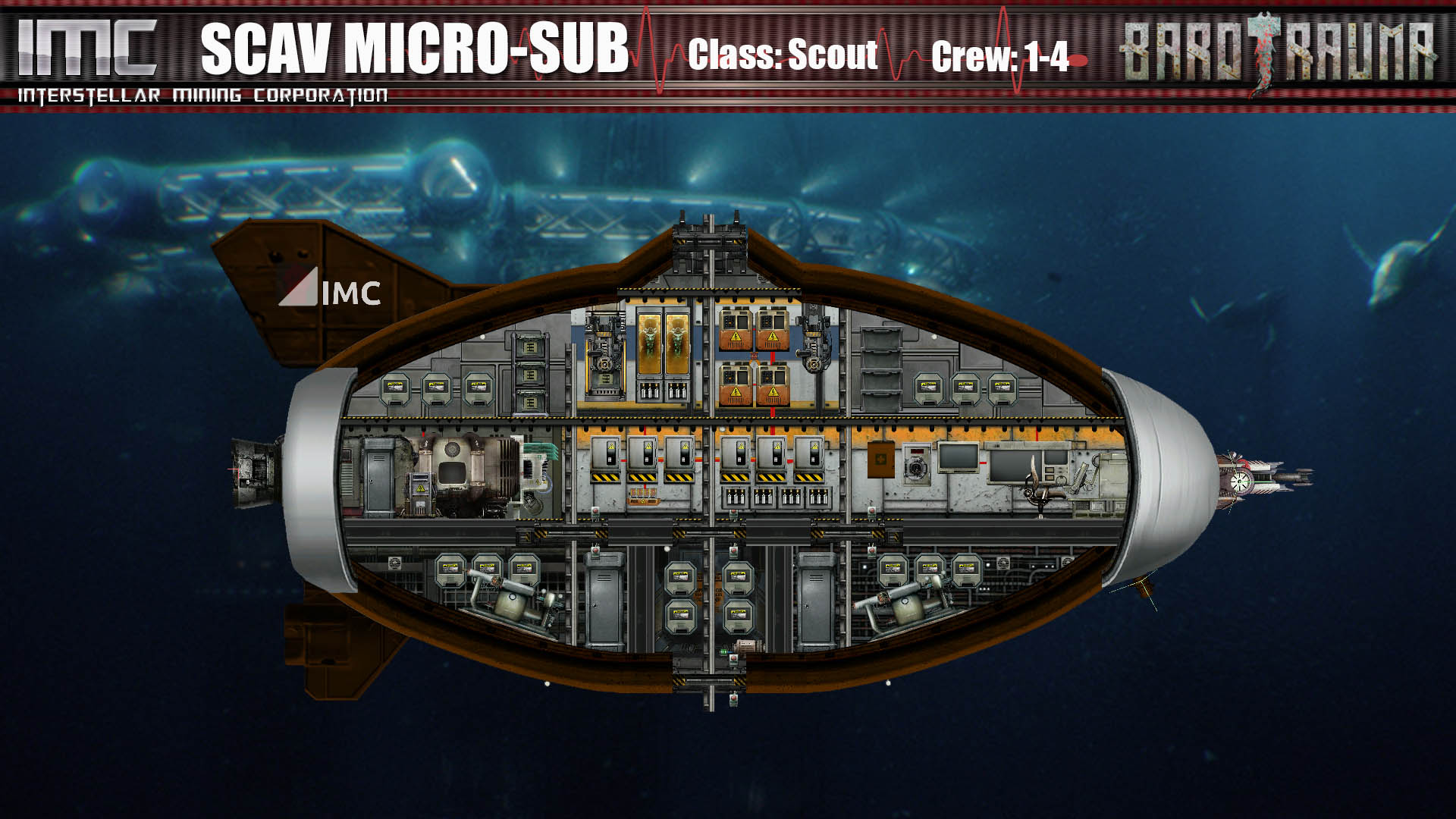 IMC SCAV MICRO-SUB – Barotrauma Mod