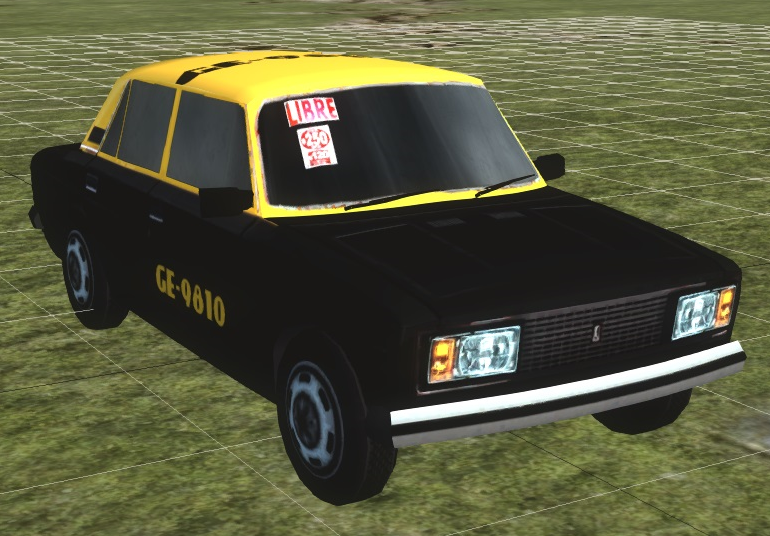 VAZ 2105 Chilean Taxi Pack
