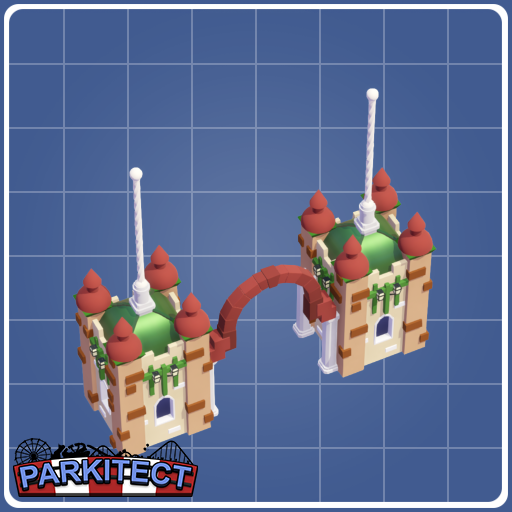 RCT RollerCoaster tycoon Entrance