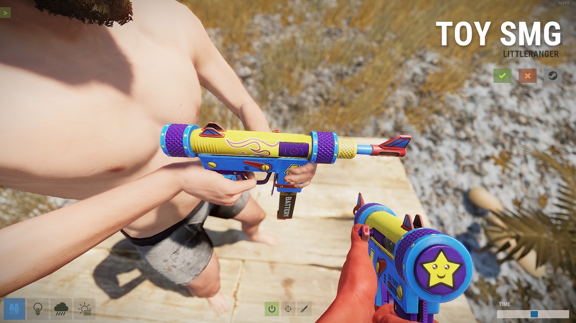 Toy SMG