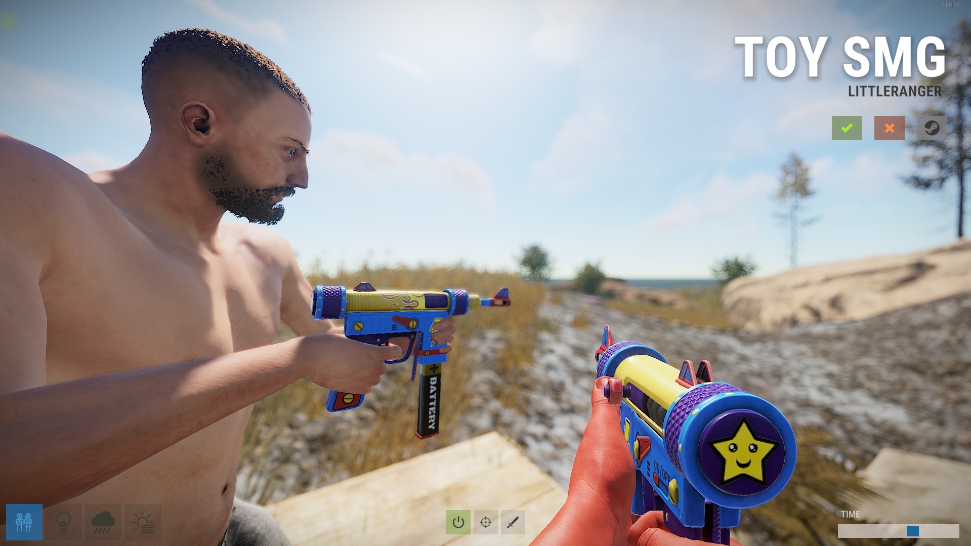 Toy SMG