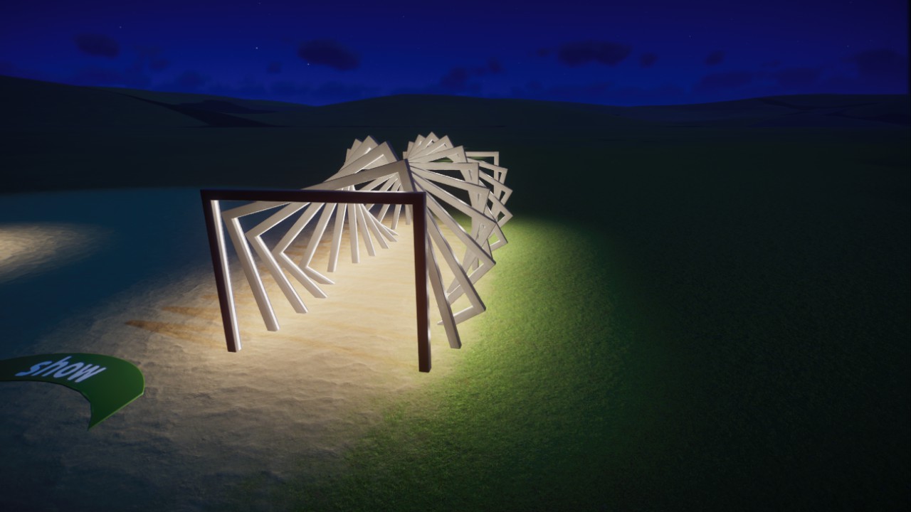 path light tunnel