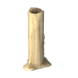 Melted Candle 3
