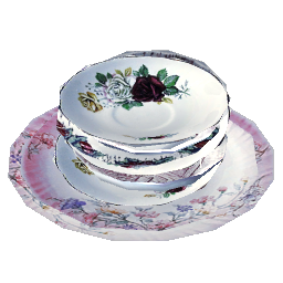 Stack of Porcelain Dishes
