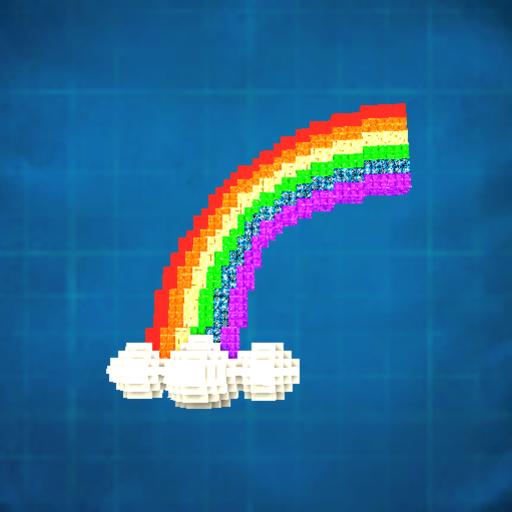 Rainbow with Cloud preview