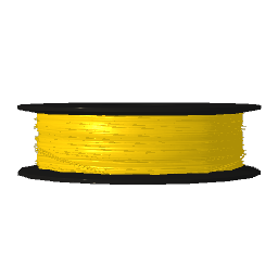 Yellow 3D Printer Filament
