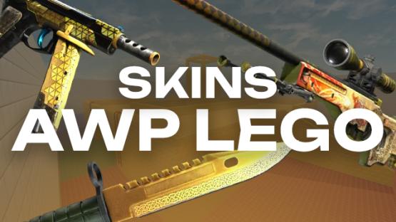 AWP LEGO and SKINS – Counter-Strike 2 Mod