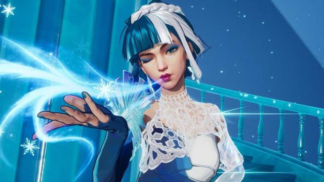 R-18 Luna Snow (Marvel Rivals) Loading screen