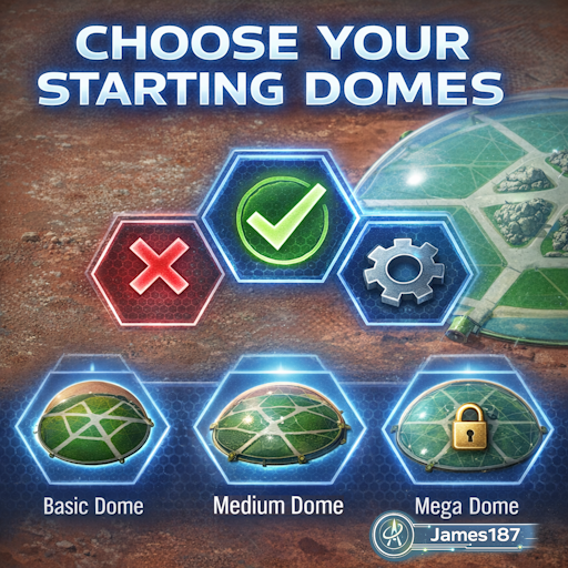 Start With The Domes You Want