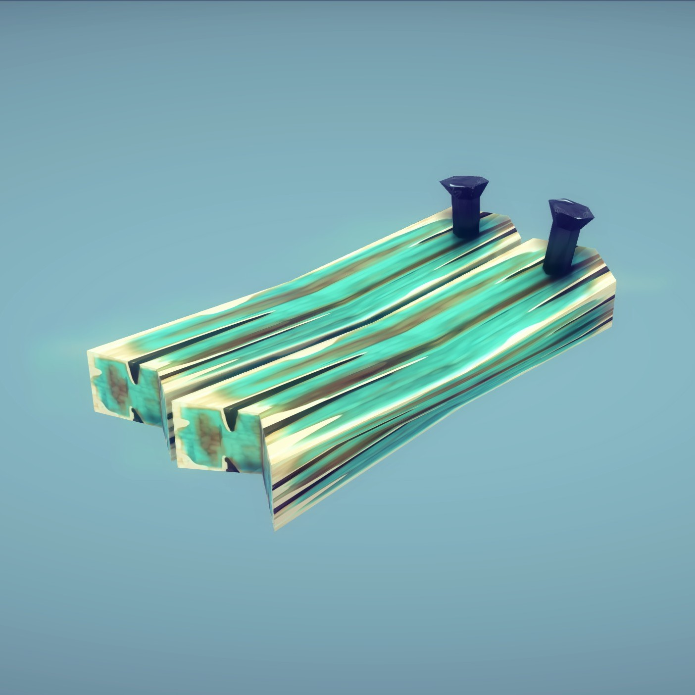 Painted-Aqua
