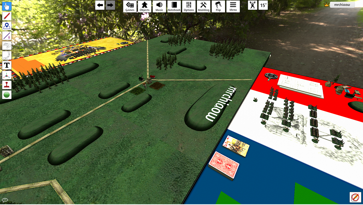 Le Feu Sacre test scenario preview