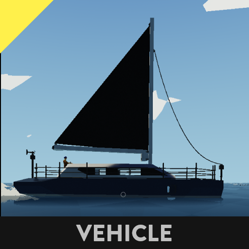 Simulated Sail Boat