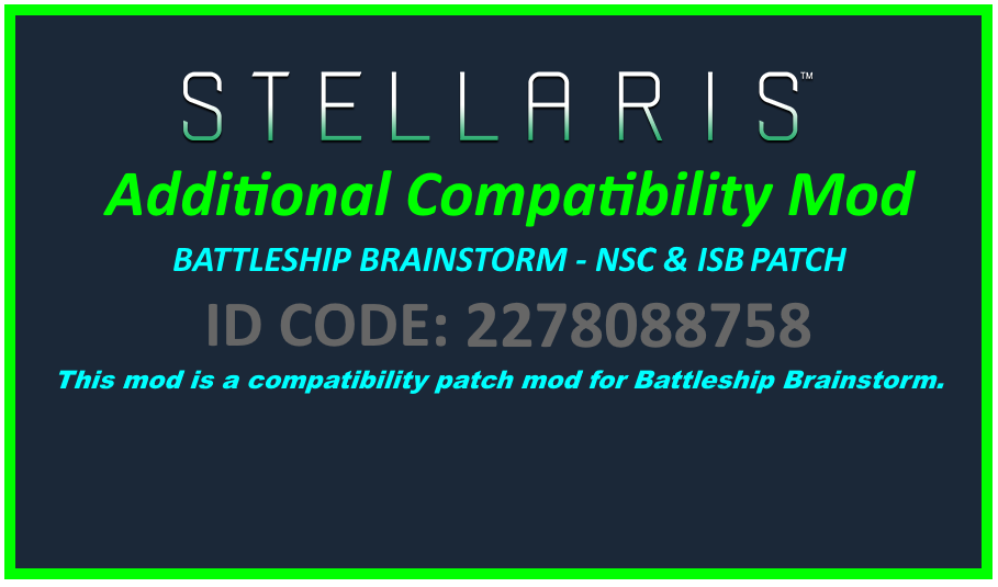 Battleship Brainstorm - NSC & ISB Compatibility Patch preview
