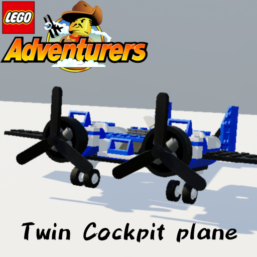 LEGO® Adventurers™ Twin Cockpit Plane 5987