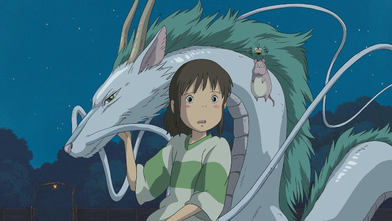 Spirited Away Chihiro and Haku