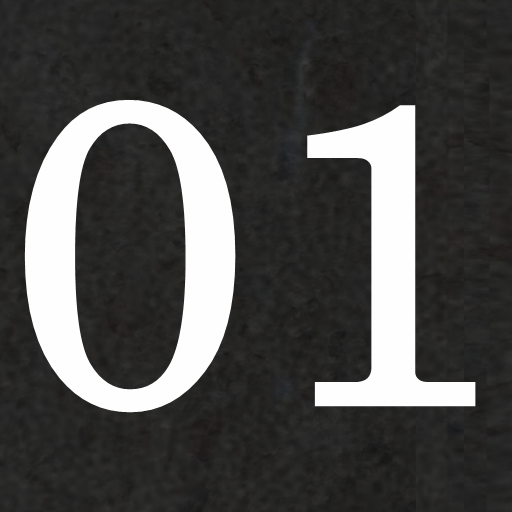 Numerical Decal 01 (Black)