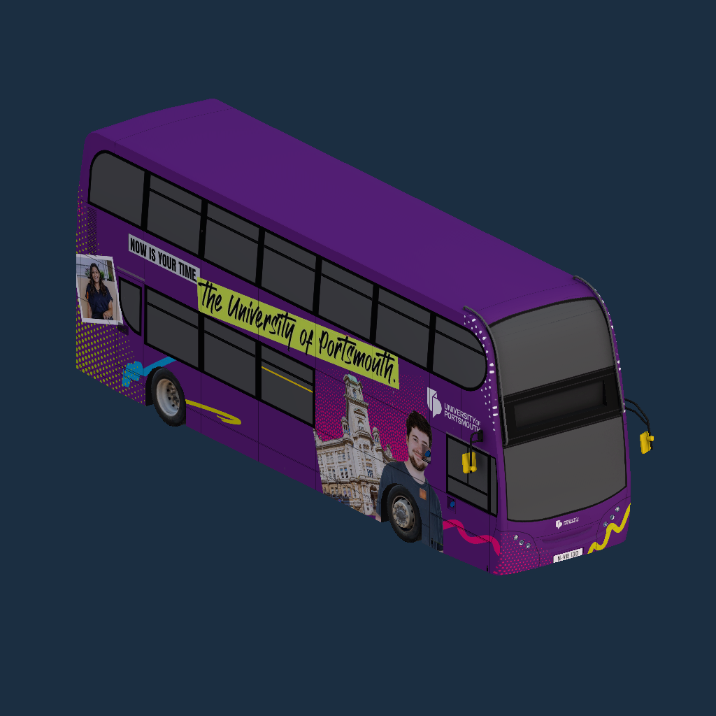 Enviro 400 classic First Solent Uni