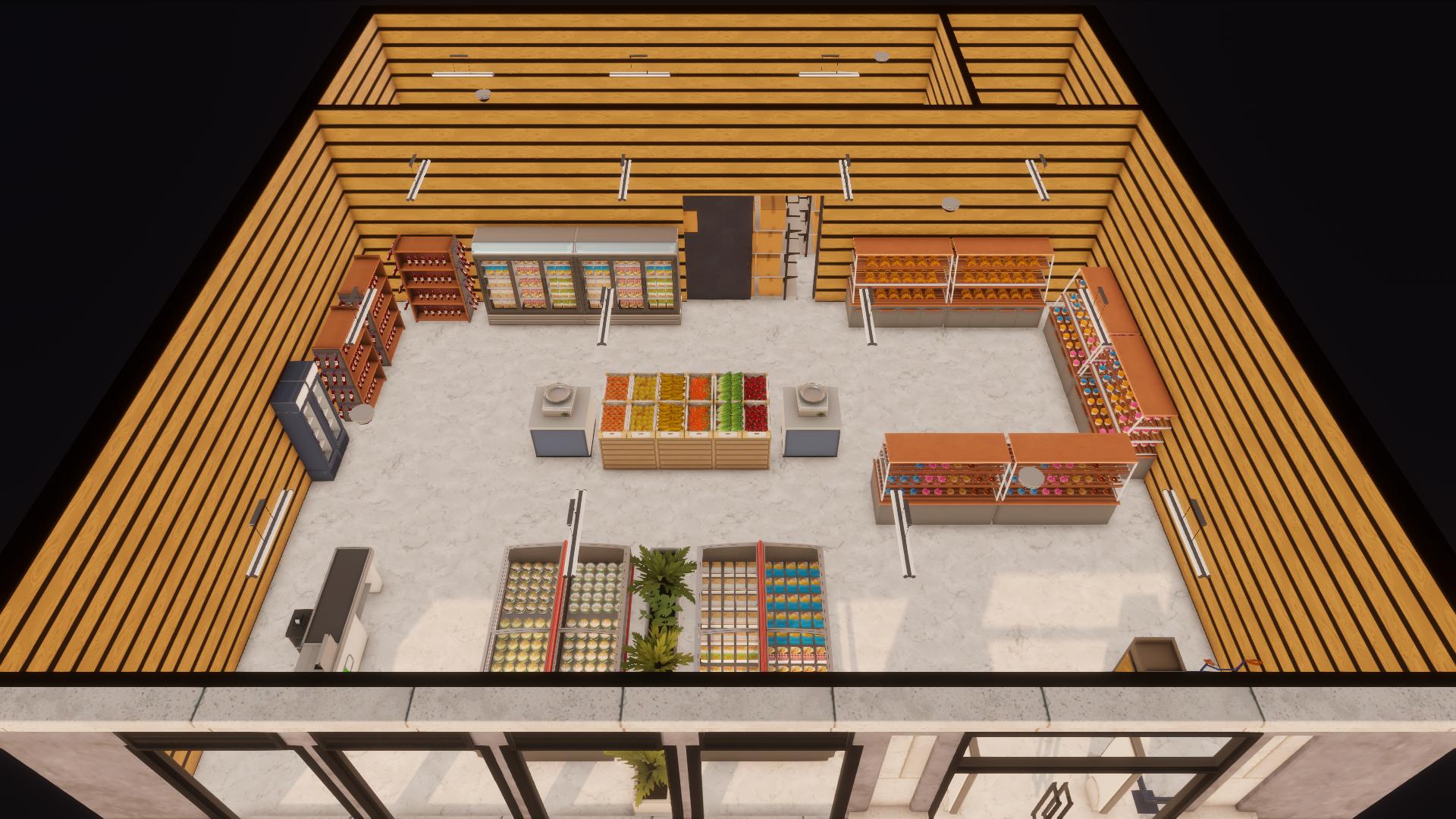 [S] C2 Supermarket 100%