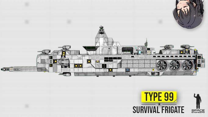 Type 99 Smart Automated Offline Protection Survival Frigate