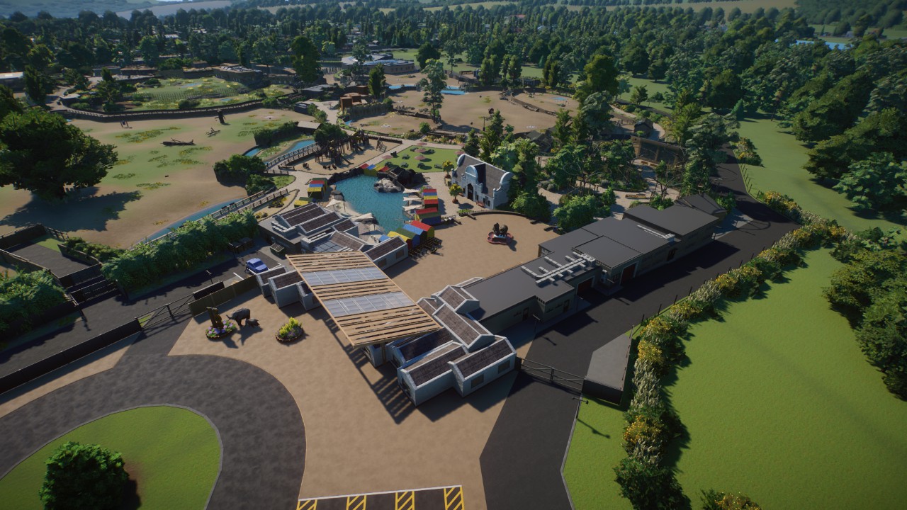 Greenfield zoo, WIP Update 25, Edge of Africa