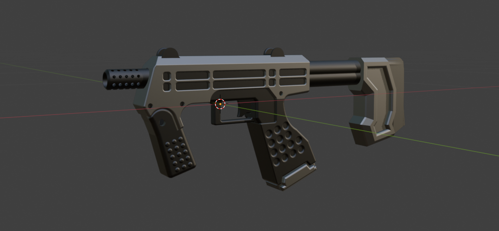 Halo 2 M7S SMG