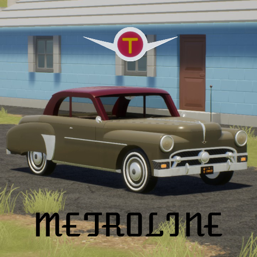 Troubadour metroline coupe 1950 2 tone