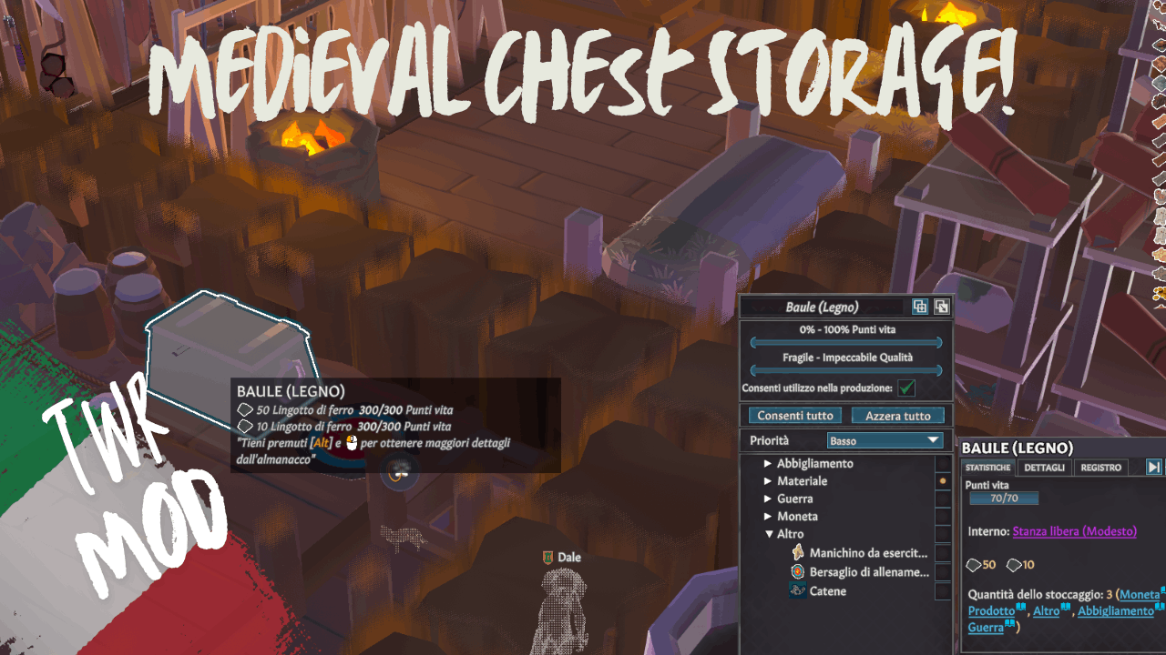 Medieval Chest Storage [TWR]