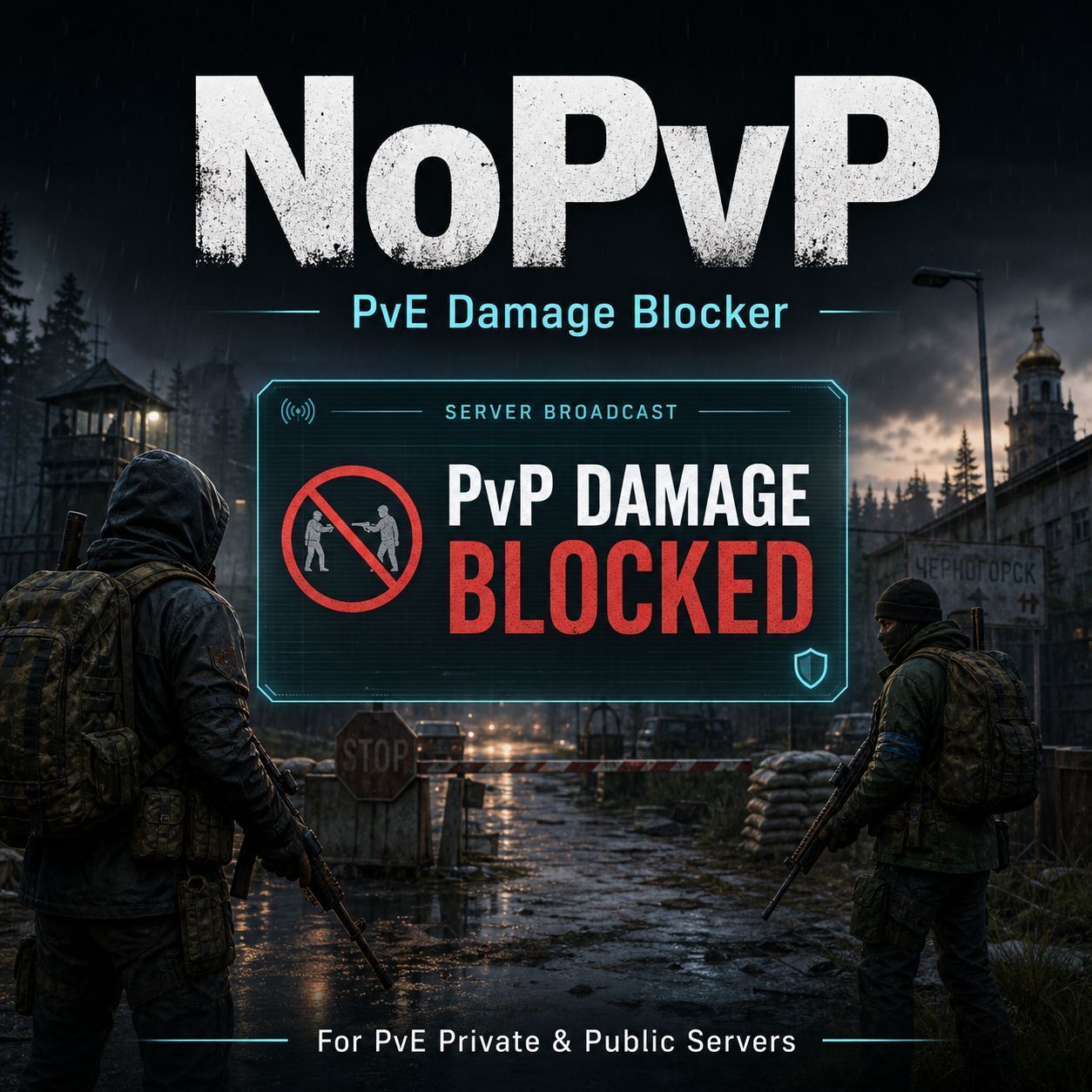 NoPvP - PvE Player Damage Blocker