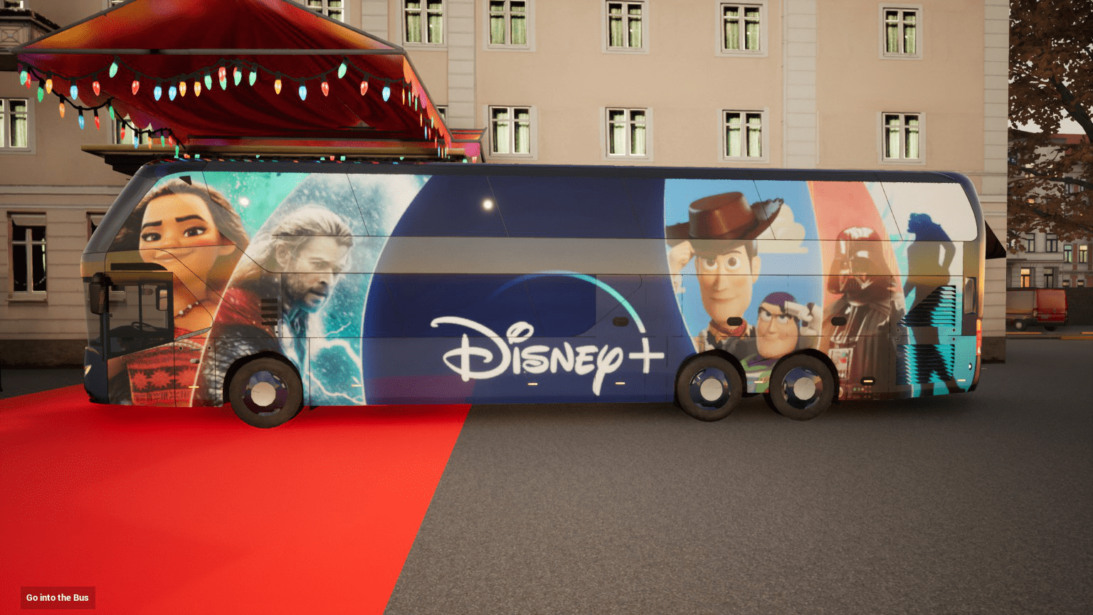 Disney+ Bus - NEOPLAN SKYLINER