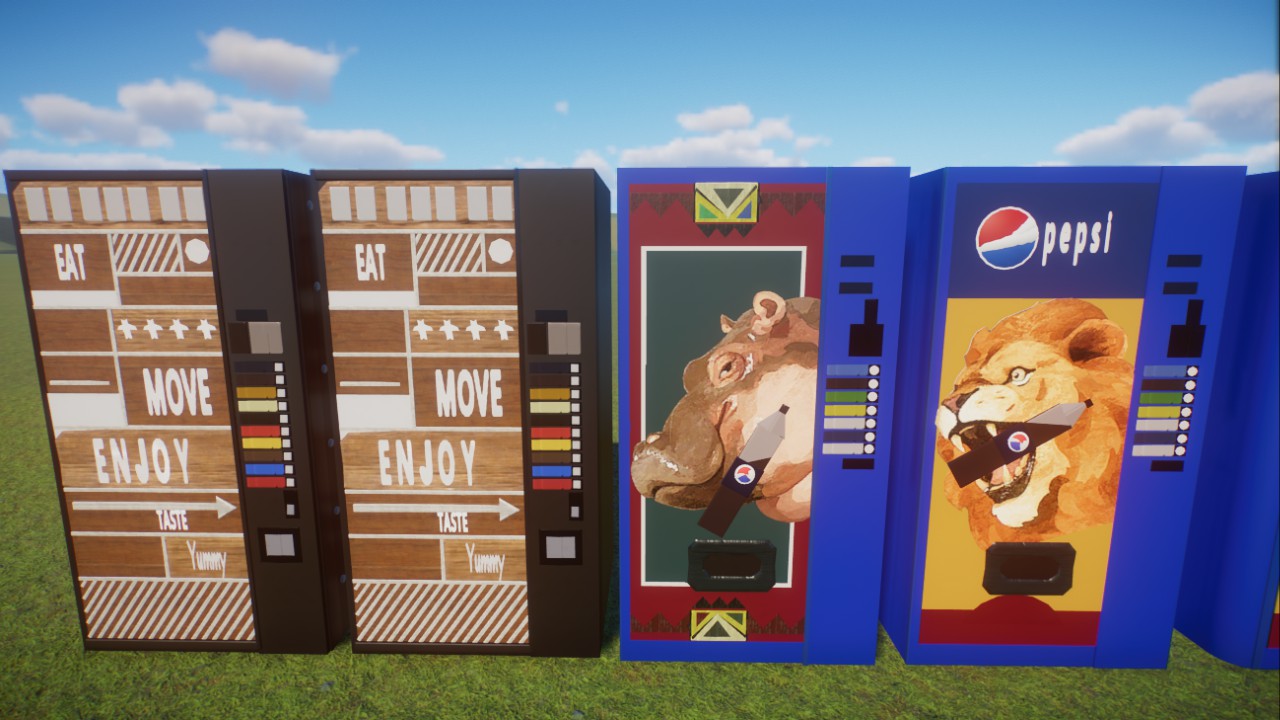 Beekse Bergen Vending Machine Covers
