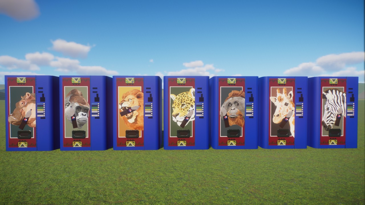 Extra Vending Machine Cover Variants