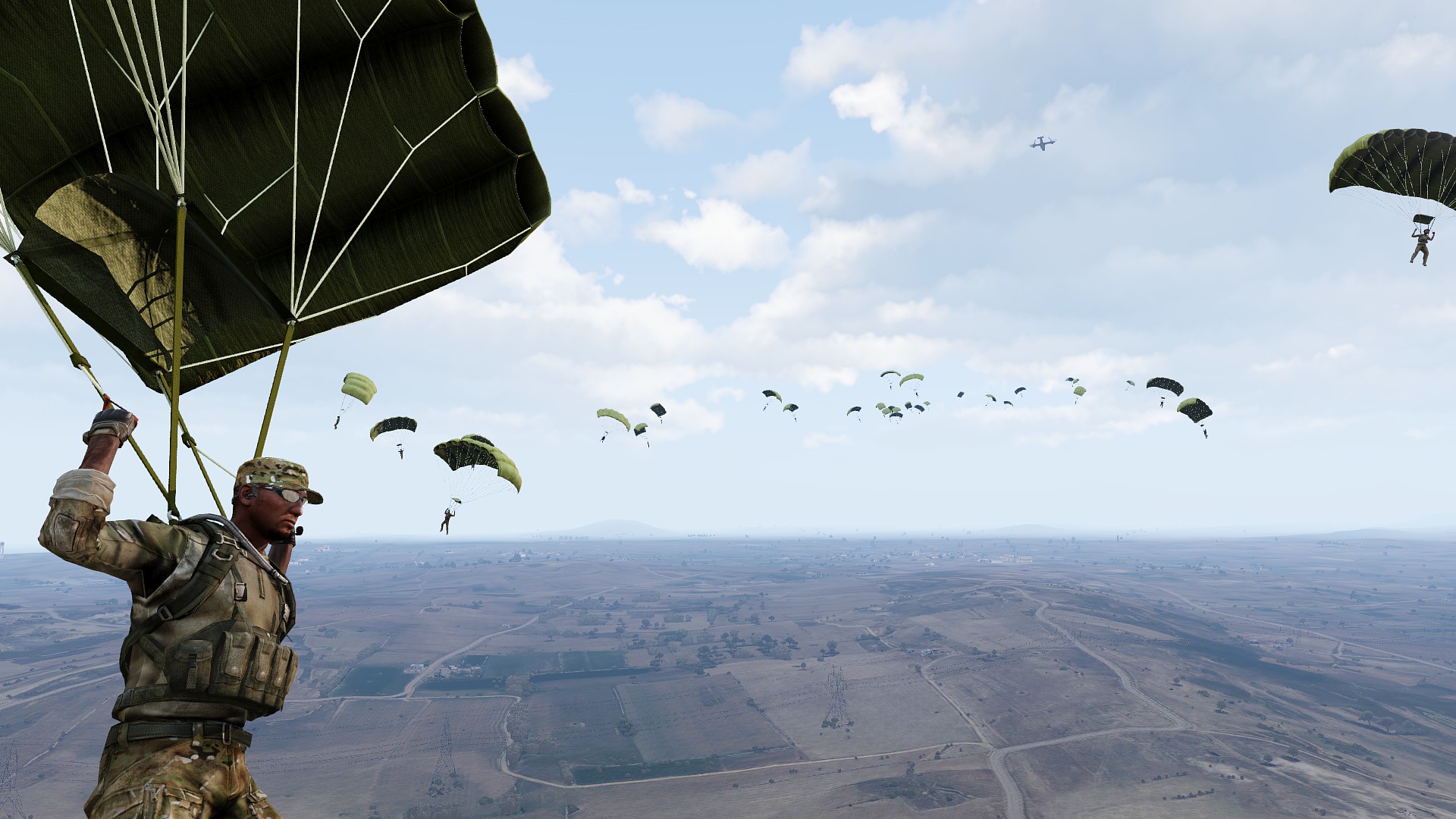 showcase mission I V-44X Blackfish "parajump for groups" [with door-animations]