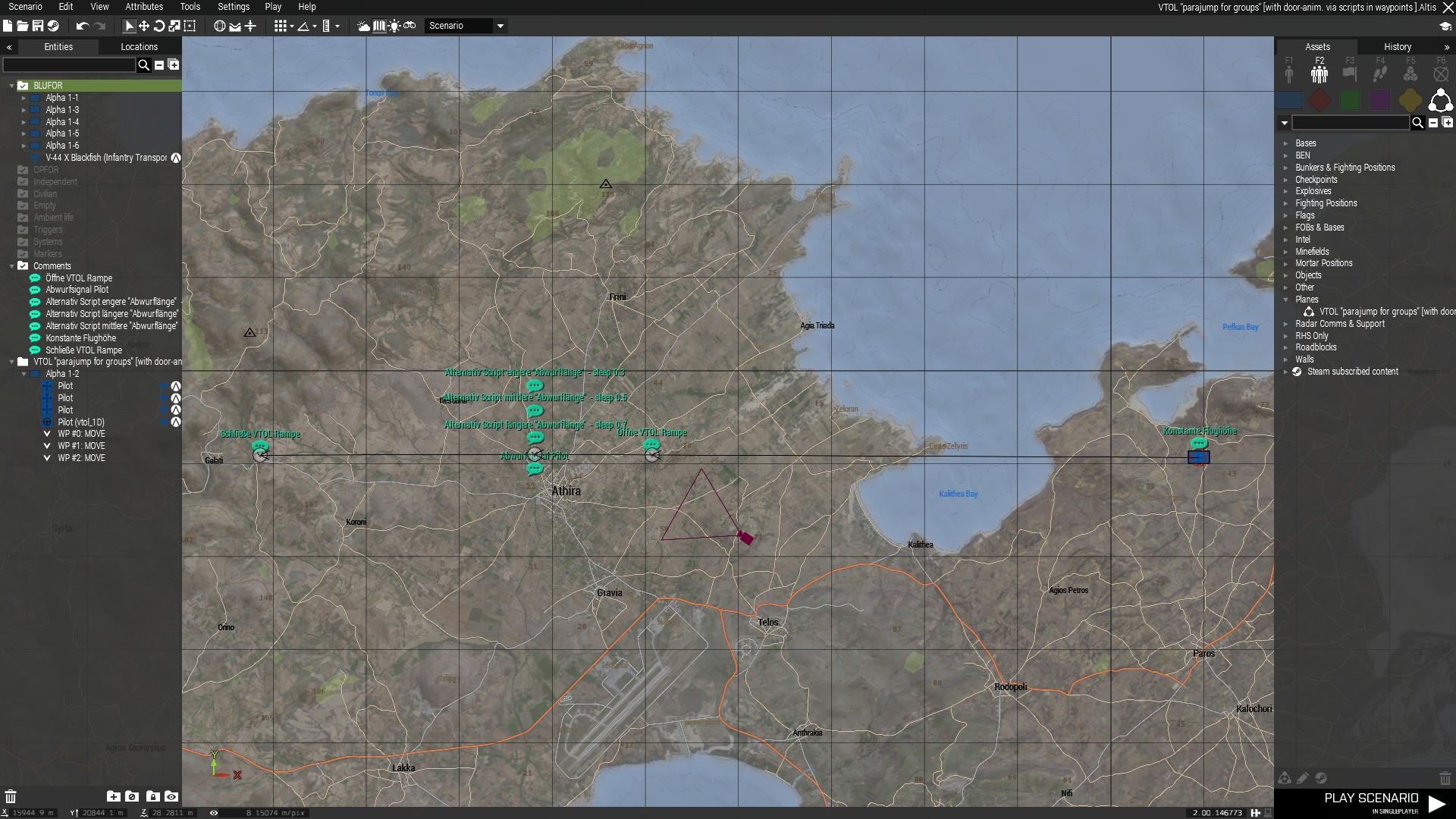 composition I V-44X Blackfish "parajump for groups" [with door-animations]