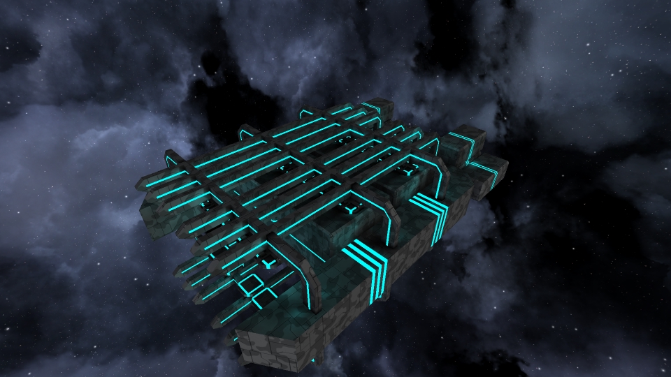 Native Cargo Ship (Mostly Full) (Barge-class)