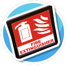 Fire Extinguisher For Frame
