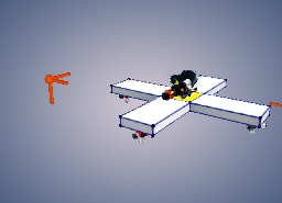 Ready for Space - RCS super-stable mini flyer chassis