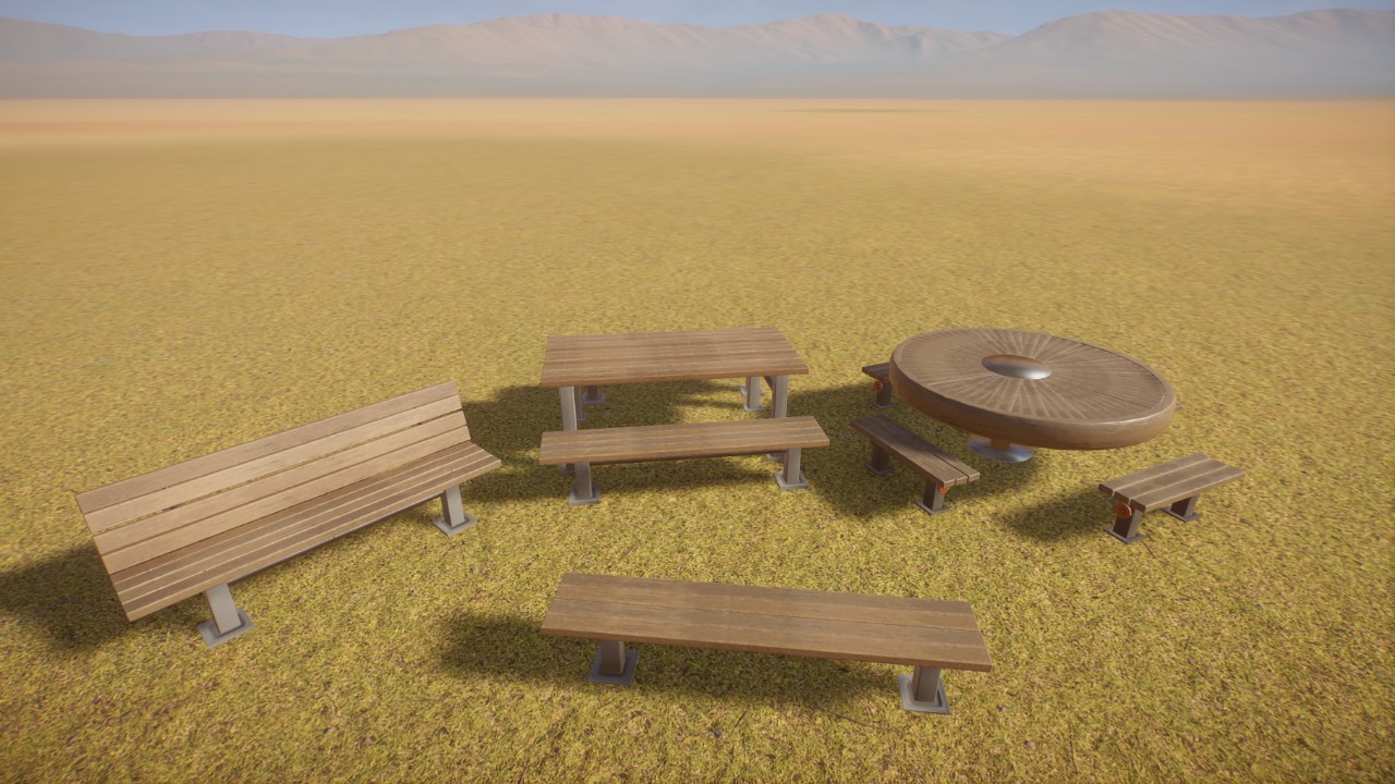 Simple bench set - By Toves