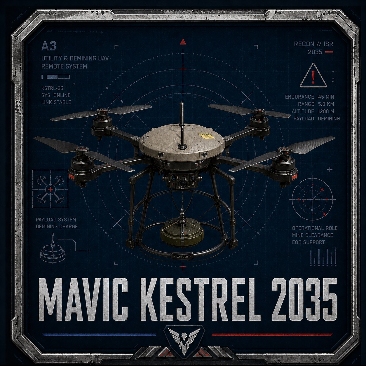 红隼 Kestrel Bomber Drone