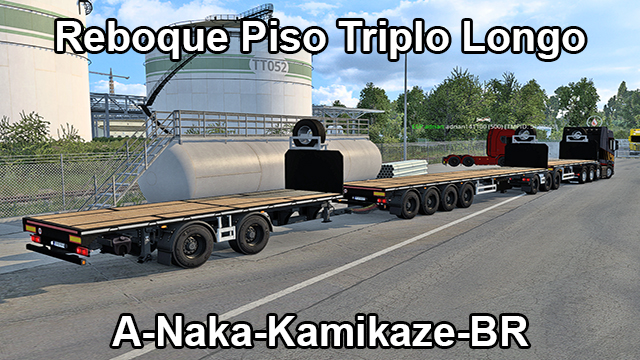 Reboque Piso triplo longo, TruckersMP-TMP (A-Naka)