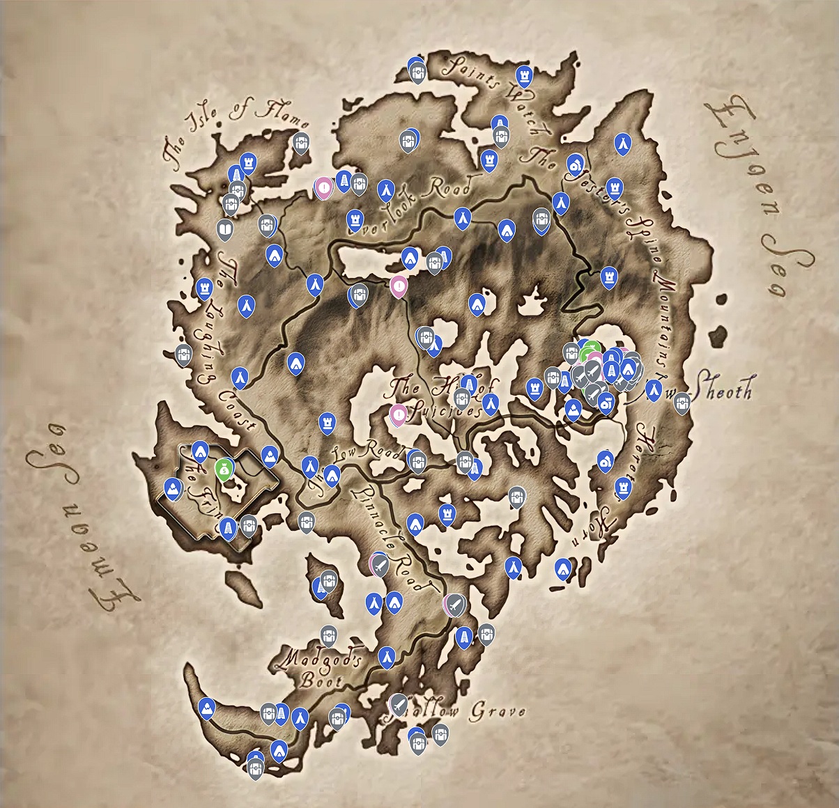 Steam Community :: Guide :: [INTERACTIVE MAP] The Elder Scrolls IV