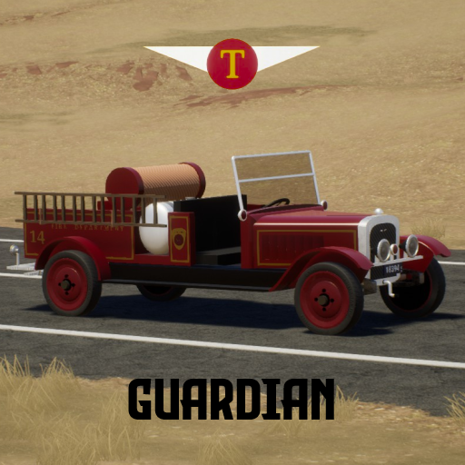 Troubadour guardian fire truck 1923