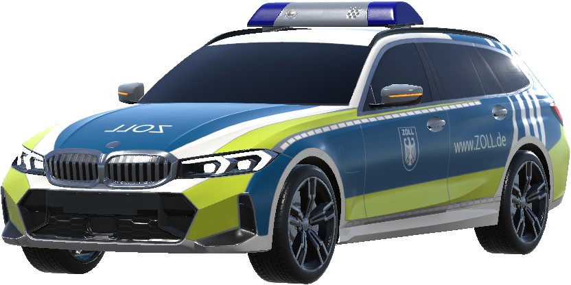 Streifenwagen Zoll