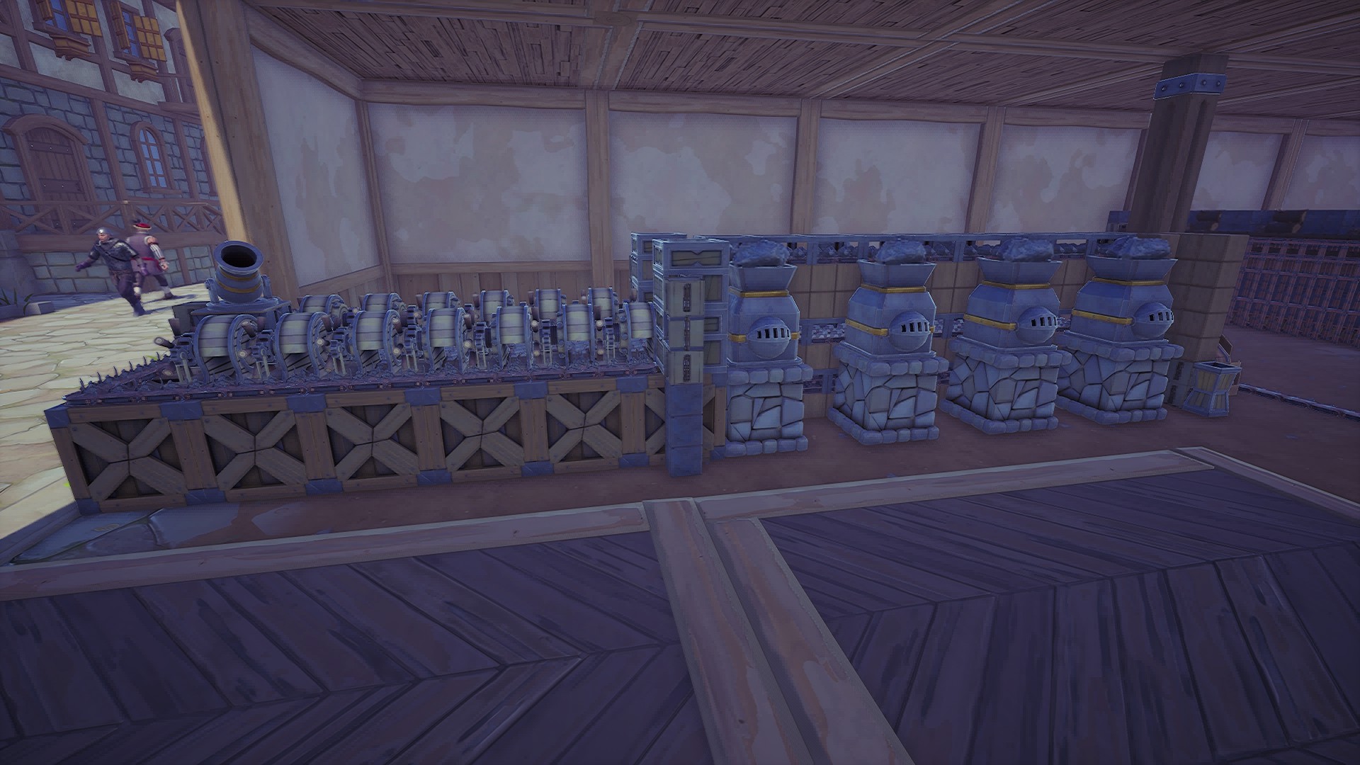 iron ingot and nails