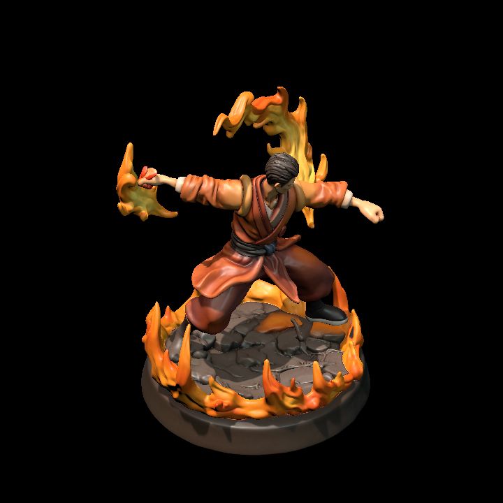 fiery monk 2