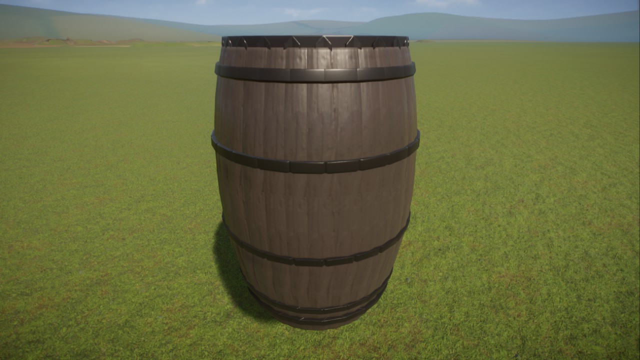 Barrel (recolorable)